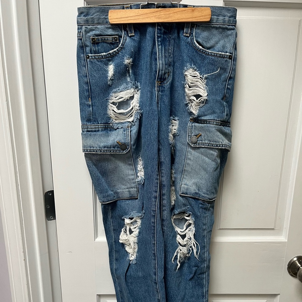Carmar Denim Cargo Jeans